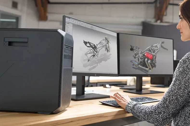 Workstation für technische Anwendungen